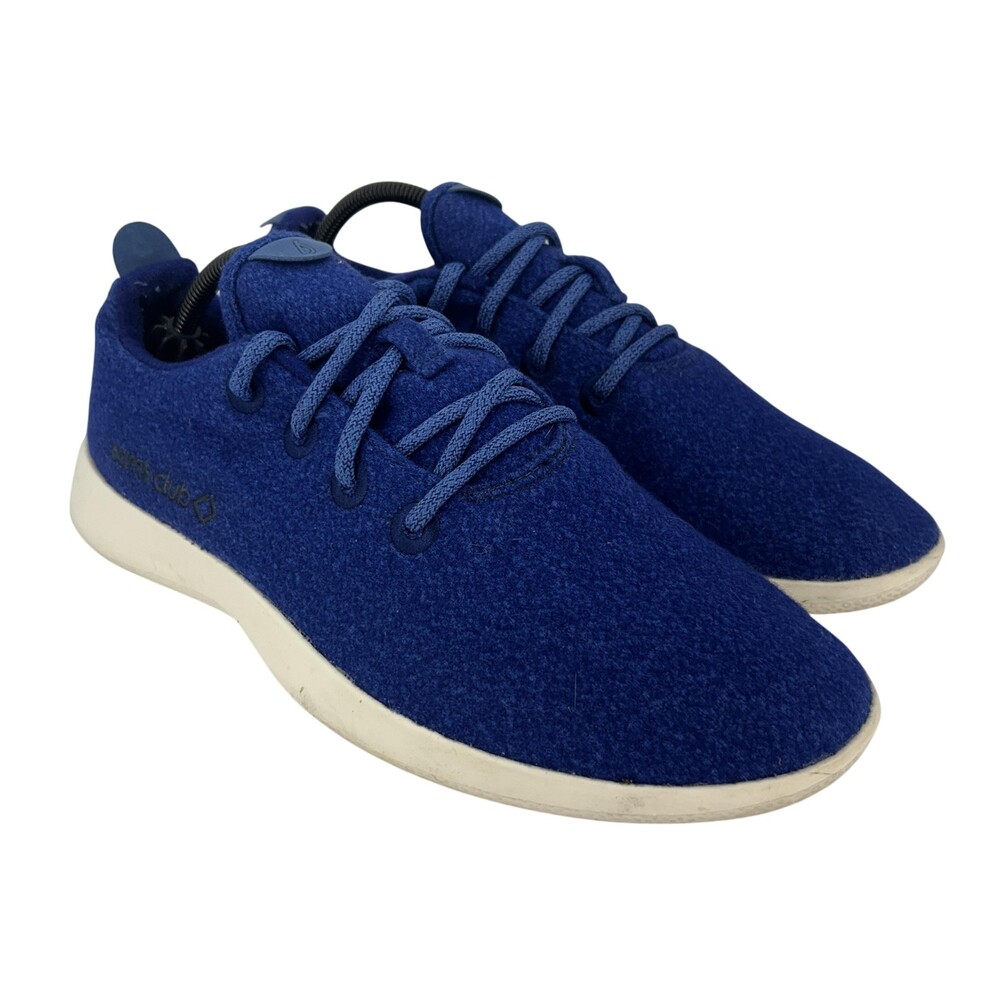 Allbirds Shoes Mens Size 11 Blue Wool Runners Casual Sneakers Golf Lace Up